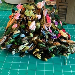 New DMC embroidery floss